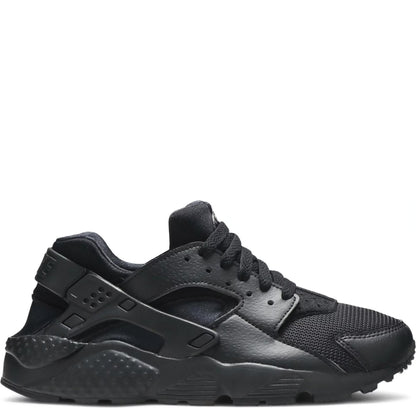 Nike Youth Air Huarache Run Gs 'Triple Black' Sneakers