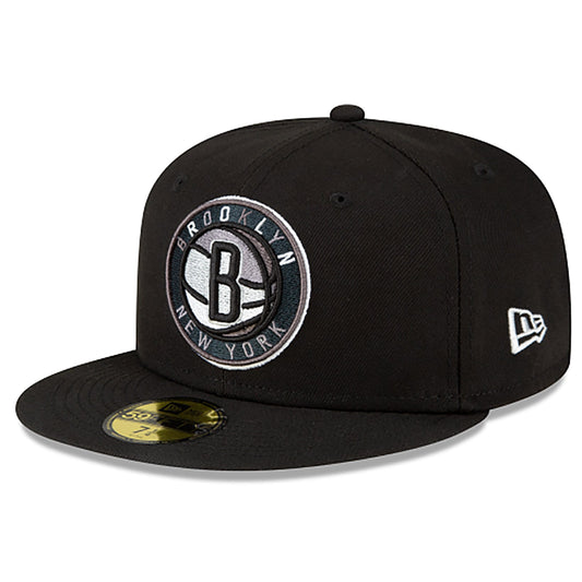 Men's New Era NBA 5950 Fitted - Brooklyn Nets