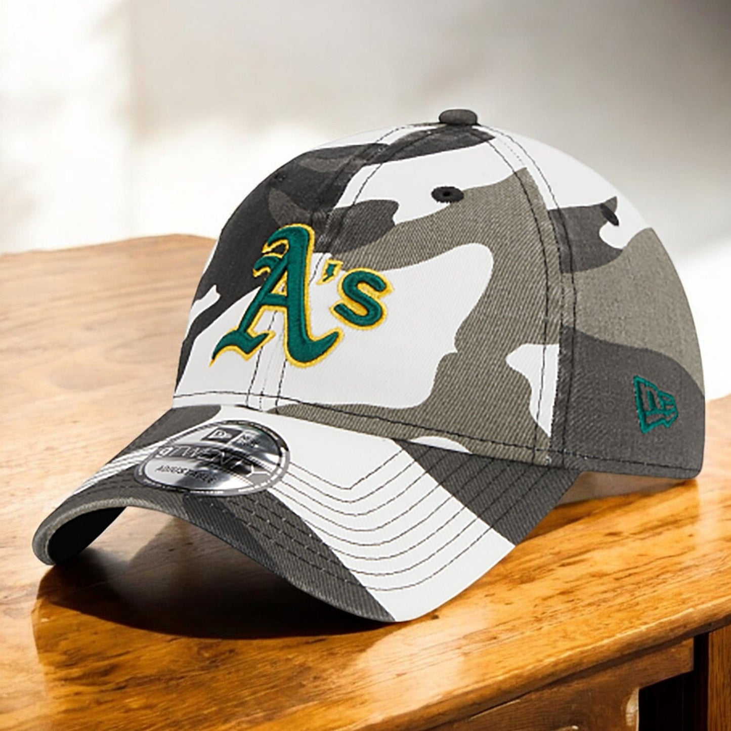 Men's New Era MLB 920 Camo Adjustable - Oakland Athletics