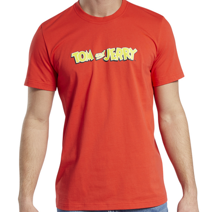 Reebok Men's Tom & Jerry Short Sleeve Tee