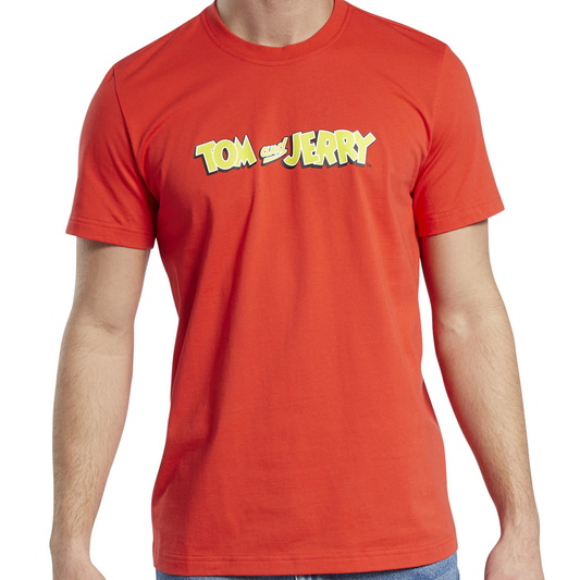 Reebok Men's Tom & Jerry Short Sleeve Tee