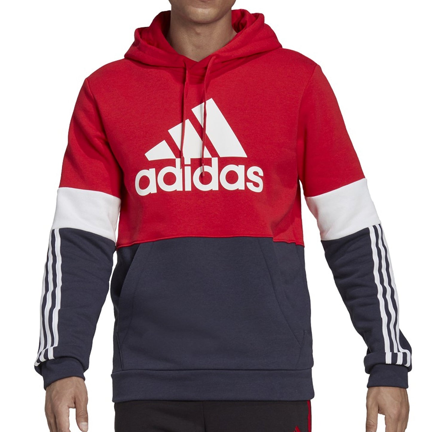 adidas Men's Essentials Fleece Colorblock Hoodie