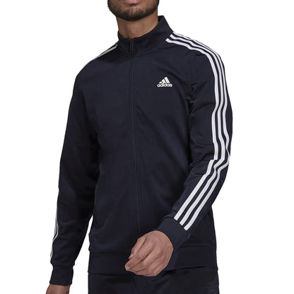 adidas Men's Essentials Warm-Up 3-Stripes Track Jacket