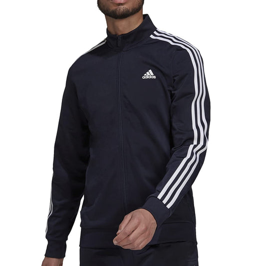 adidas Men's Essentials Warm-Up 3-Stripes Track Jacket