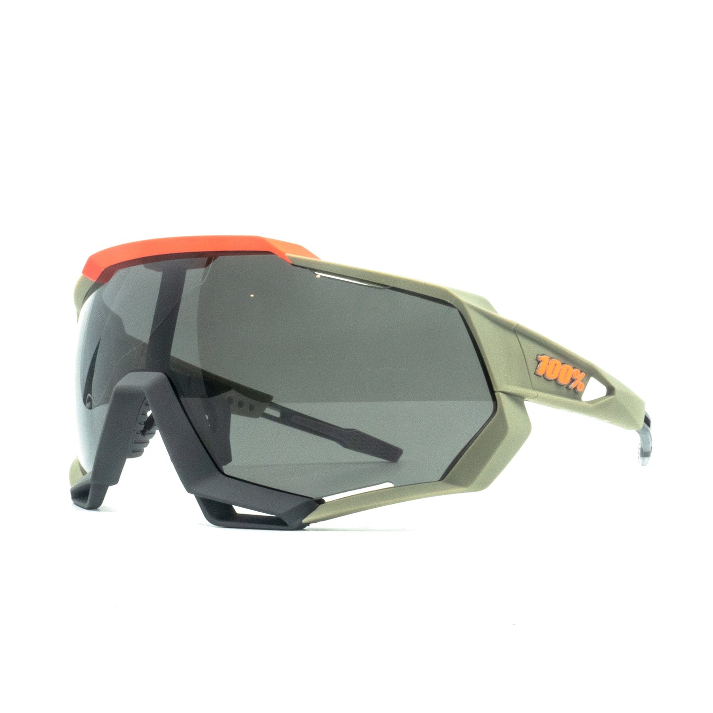 100% Men's Speedtrap Soft Tact Sunglasses