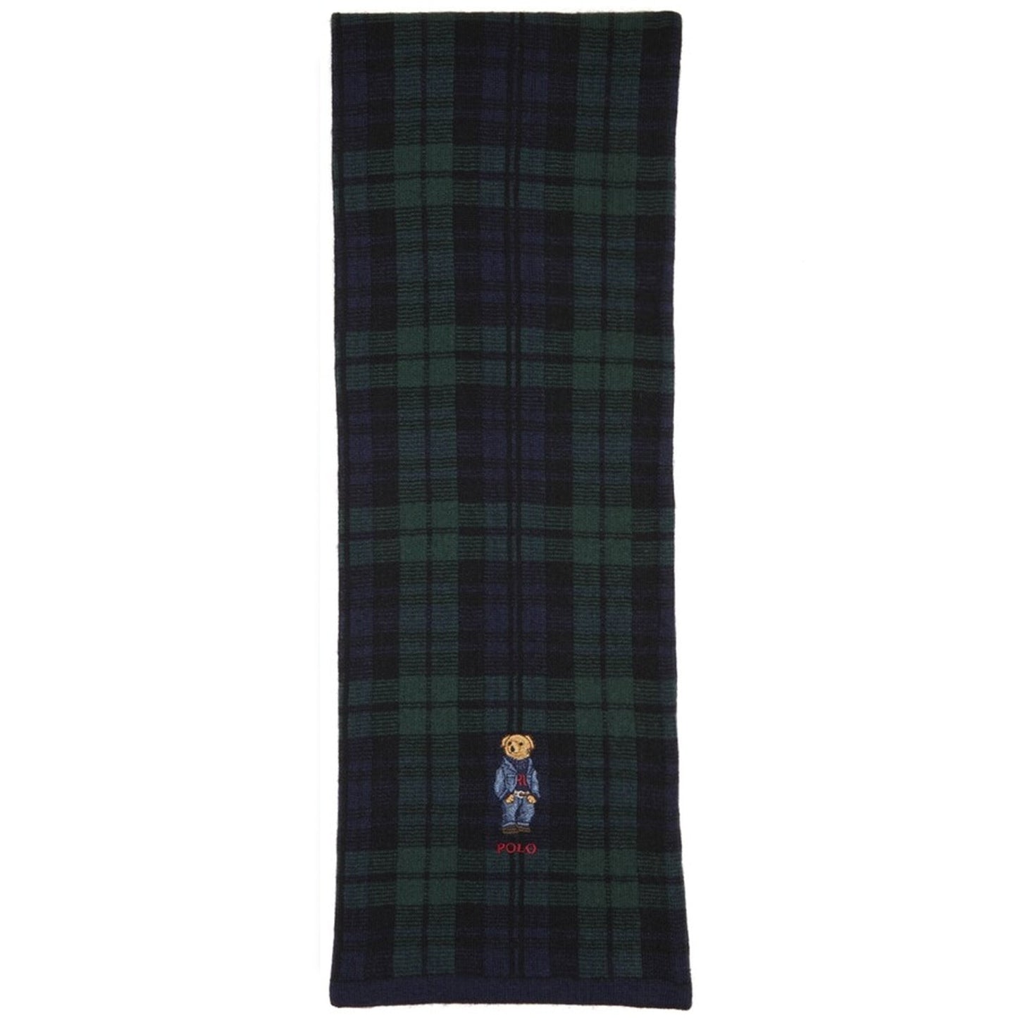Polo Ralph Lauren Men's Plaid Bear Scarf Polos