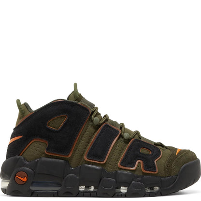 Nike Men's Air More Uptempo 96 'Cargo Khaki Alpha Orange' Sneakers