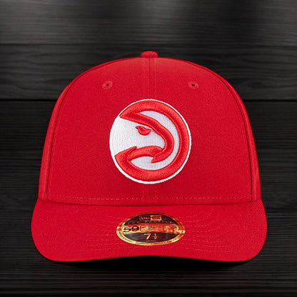 New Era Men's NBA 5950 Team Low Profile Fitted Hawks
