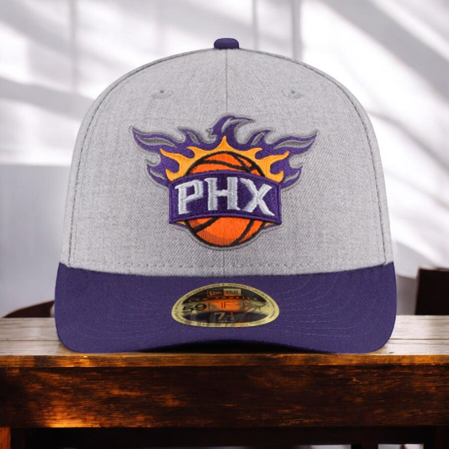 New Era Men's NBA Low Profile Authentic 59Fifty Suns