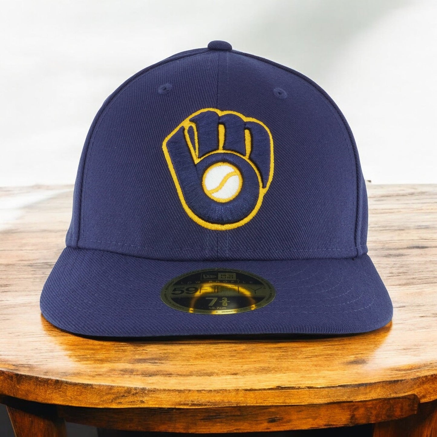 New Era Men's MLB Low Profile Authentic 5950 - Milwaukee Brewers 2017
