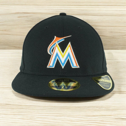 New Era Men's MLB Low Profile Authentic 5950 - Miami Marlins Home 2018