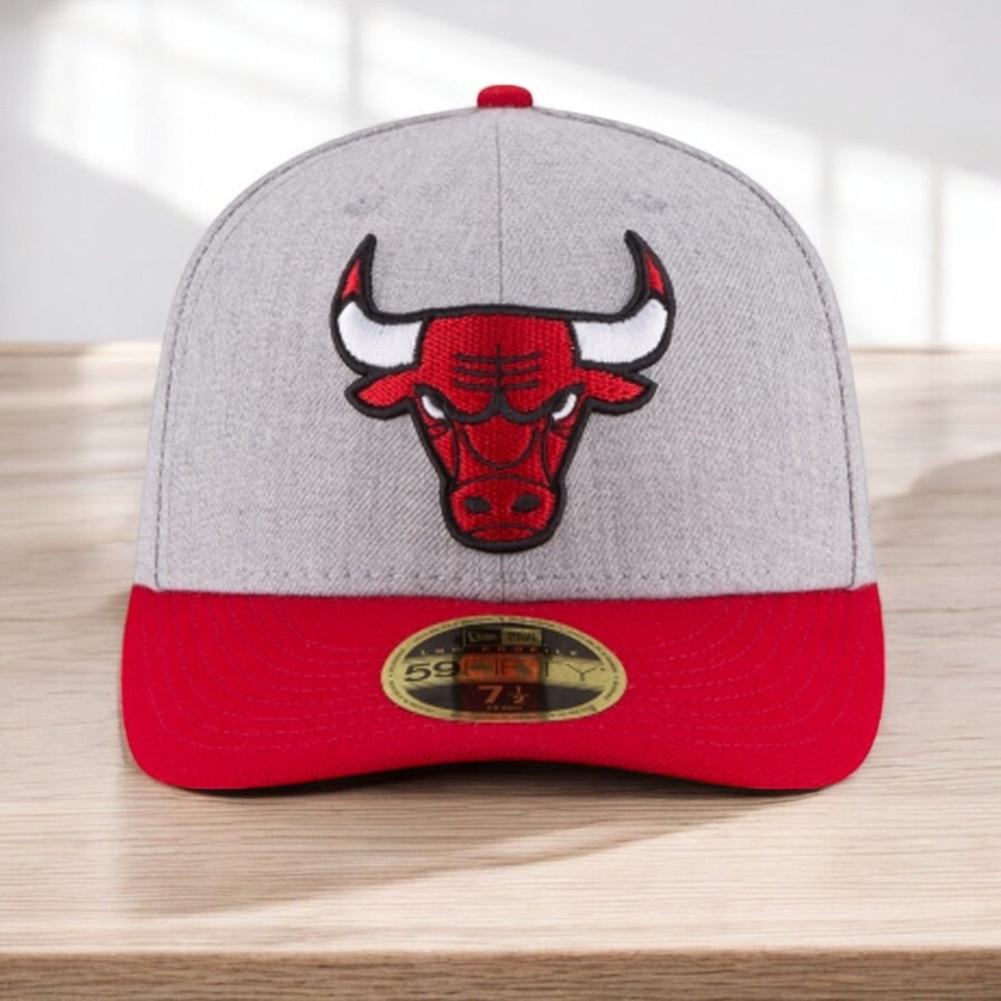 New Era Men's NBA Low Profile Authentic 59Fifty Bulls