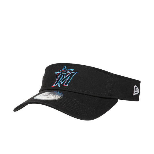 Men's New Era Dugout Redux 2 Visor - Miami Marlins