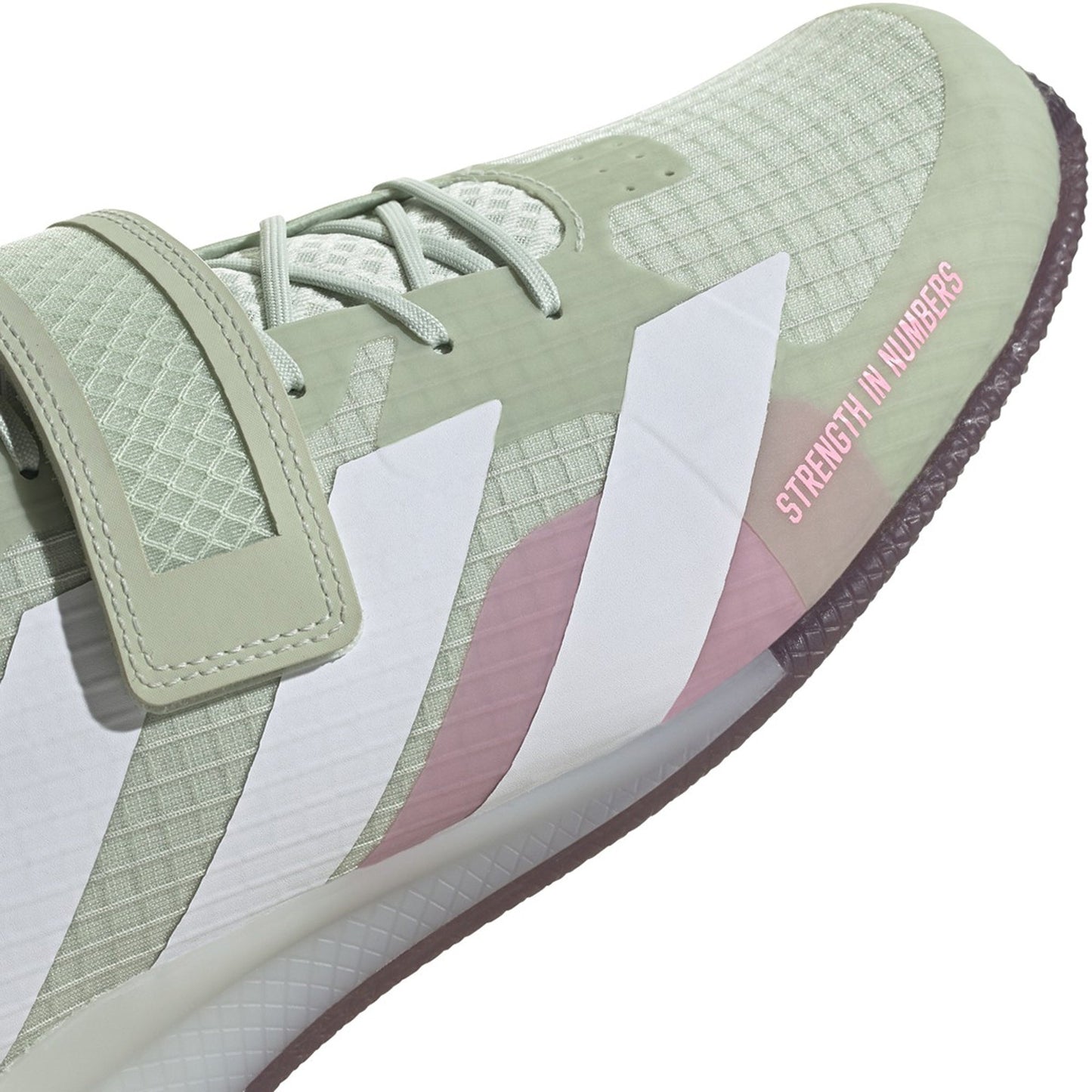 Linen Green / Cloud White / Beam Pink-