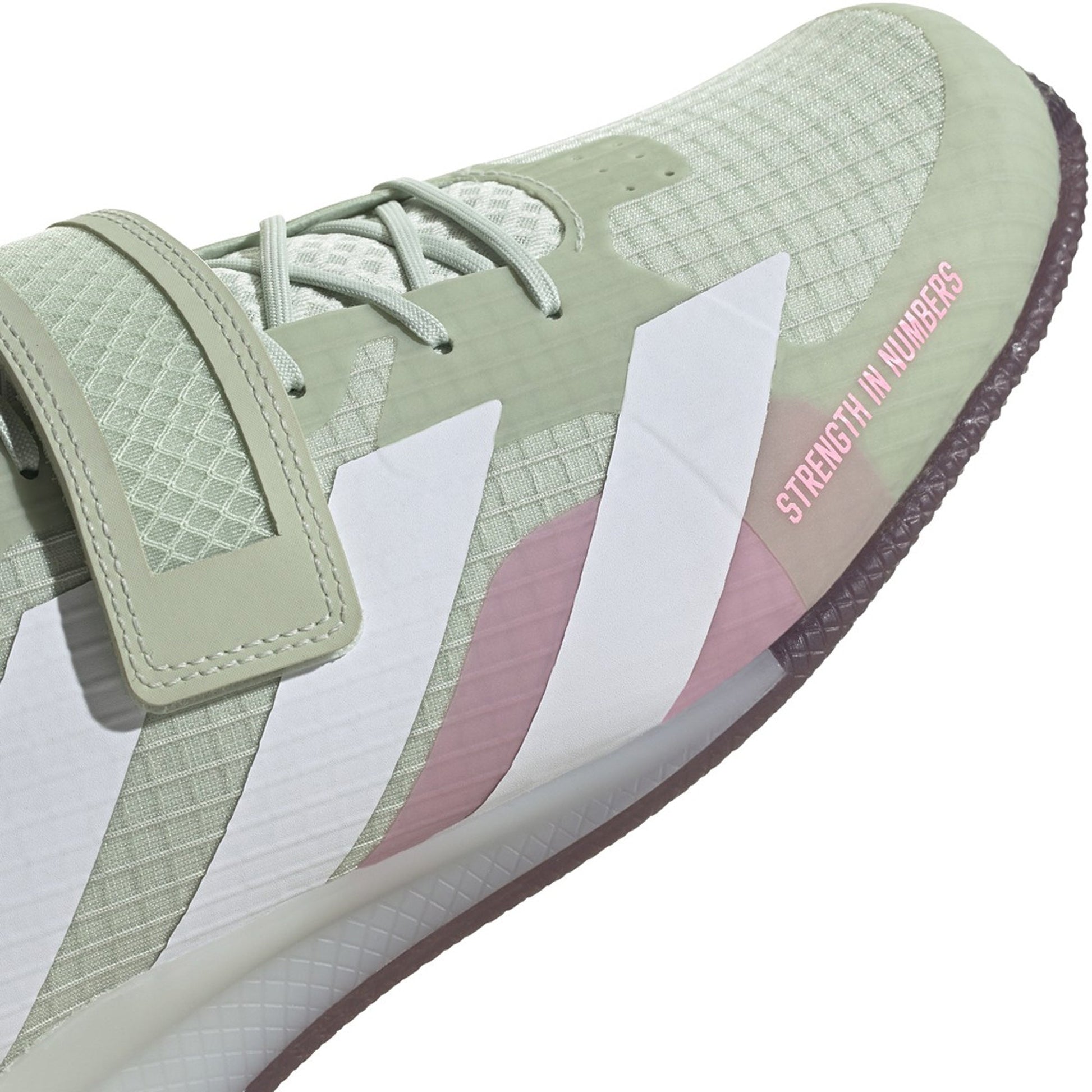 Linen Green / Cloud White / Beam Pink-