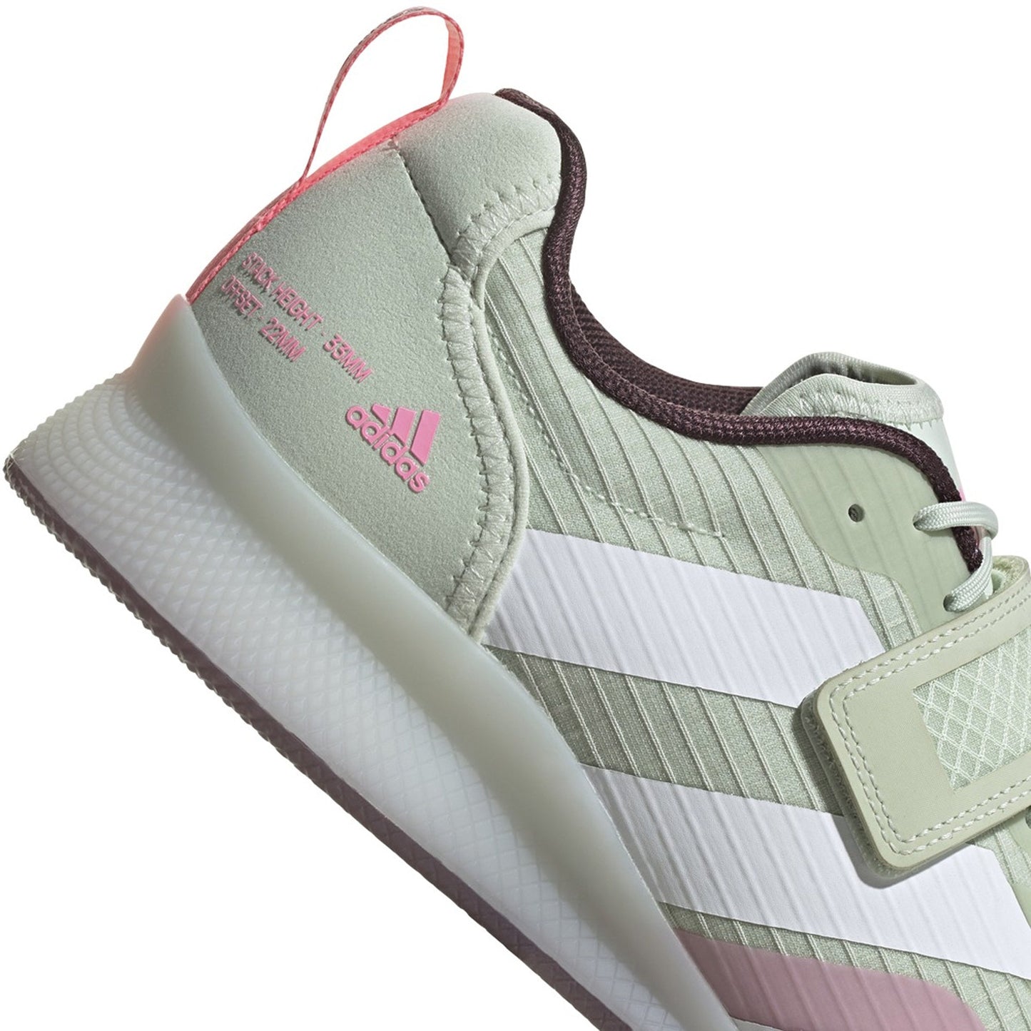 Linen Green / Cloud White / Beam Pink-