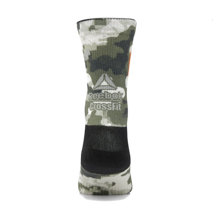 Reebok Men's Crossfit Printed Crew Sock