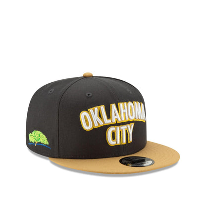 New Era Men's Okc Thunder - Grey City Series 950 Snapback Hats