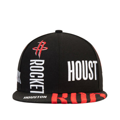 New Era Men's Houston Rockets - Black Tipoff Series 950 Snapback Hats