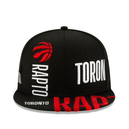 New Era Men's Toronto Raptors - Black Tipoff Series 950 Snapback Hats