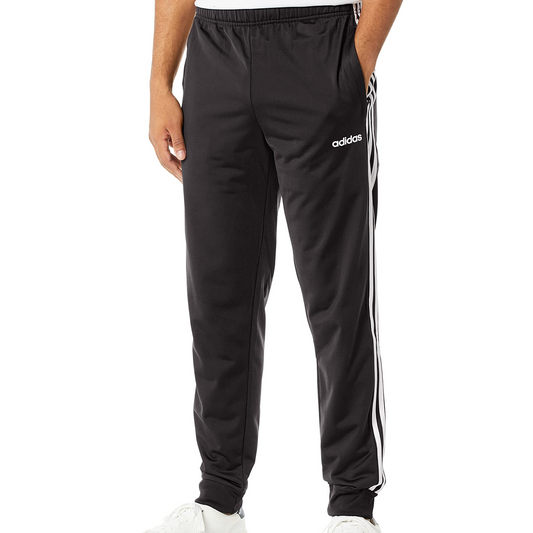 Men's adidas Essentials 3-Stripes Tapered Tricot Joggers