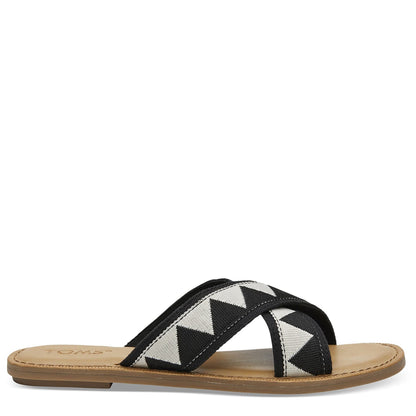 Black Triangle Woven-