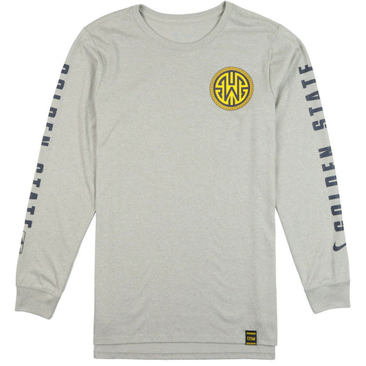Nike Women's NBA Golden State Warriors Dri-Fit Long Sleeve T-Shirt T-Shirts