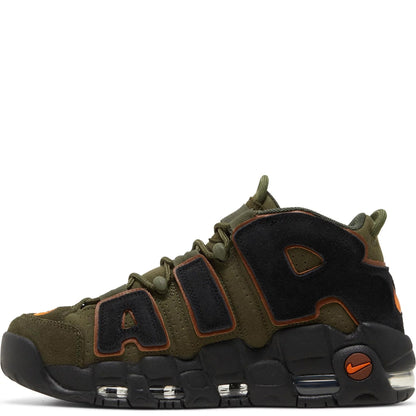 Nike Men's Air More Uptempo 96 'Cargo Khaki Alpha Orange' Sneakers