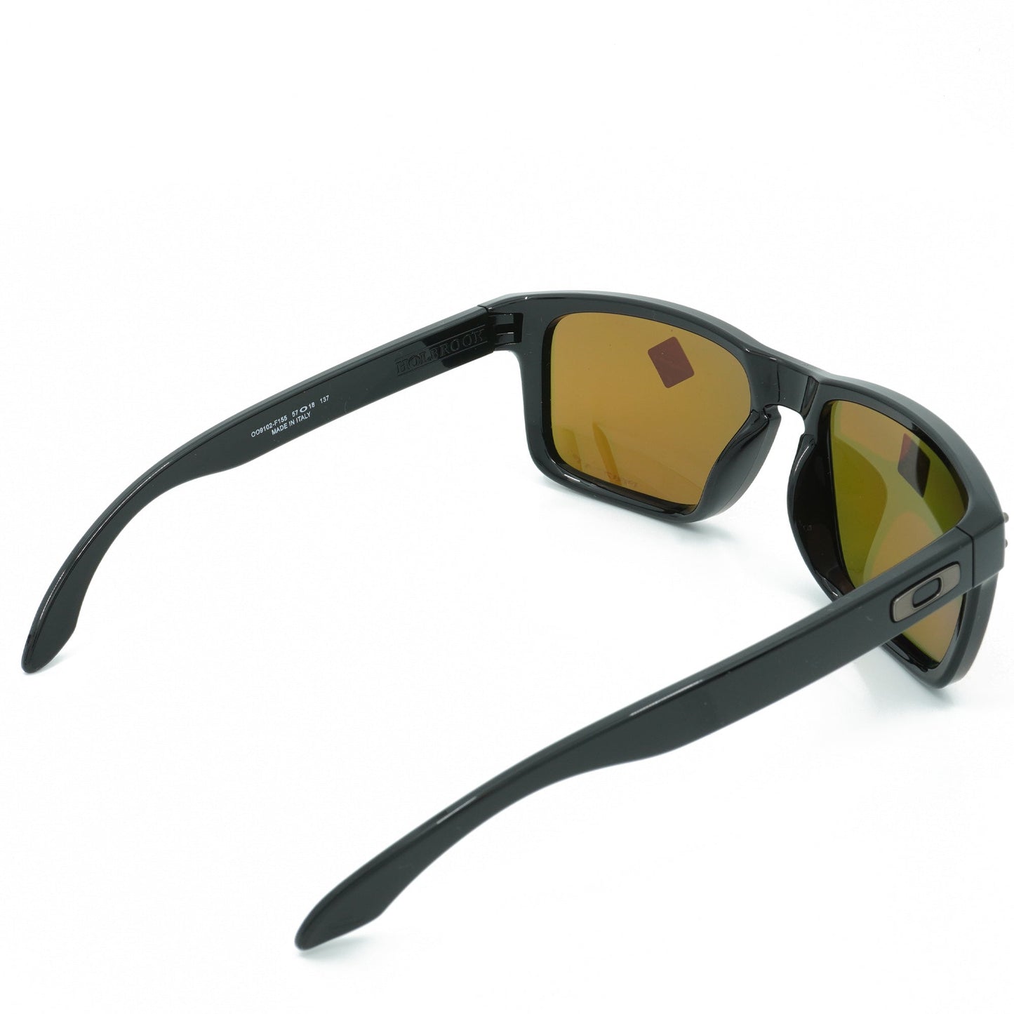 Men's Oakley Holbrook Polarized Sunglasses -Polished Black/Prizm Ruby