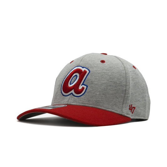 47 Brand Men's Atlanta Braves Mvp Strapback Cap