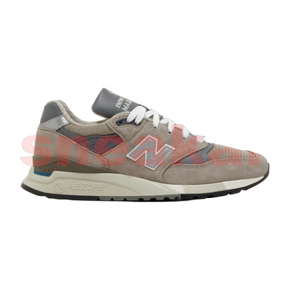 New Balance Men's 998 Core 'Miusa Grey Silver' Sneakers