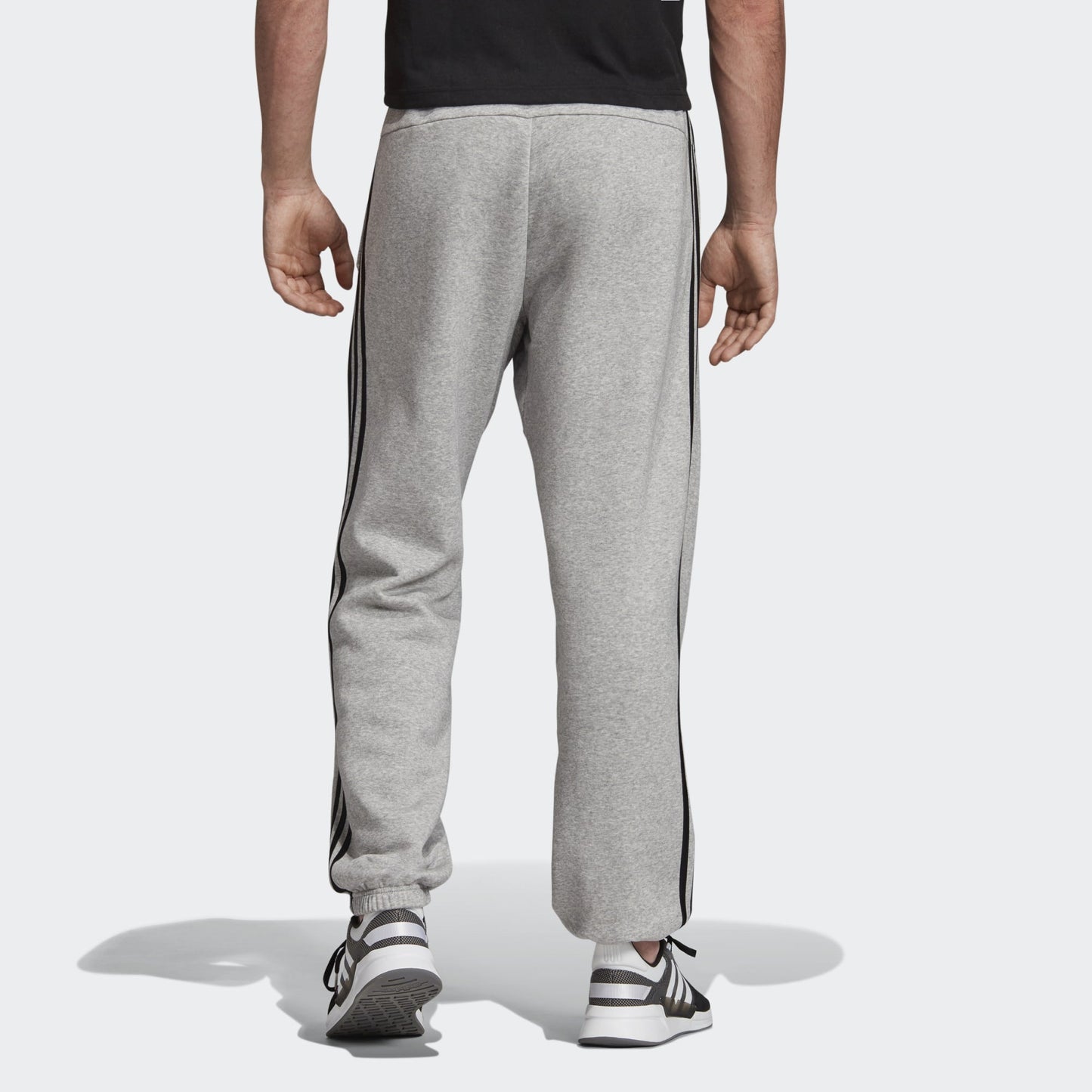 Men's adidas Essentials 3 Stripes Fleece Pants