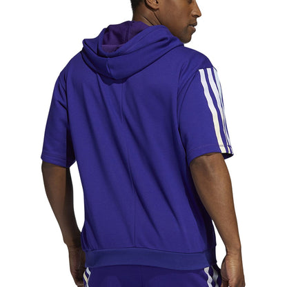 adidas Men's Donovan Mitchell Short Sleeve Hoodie