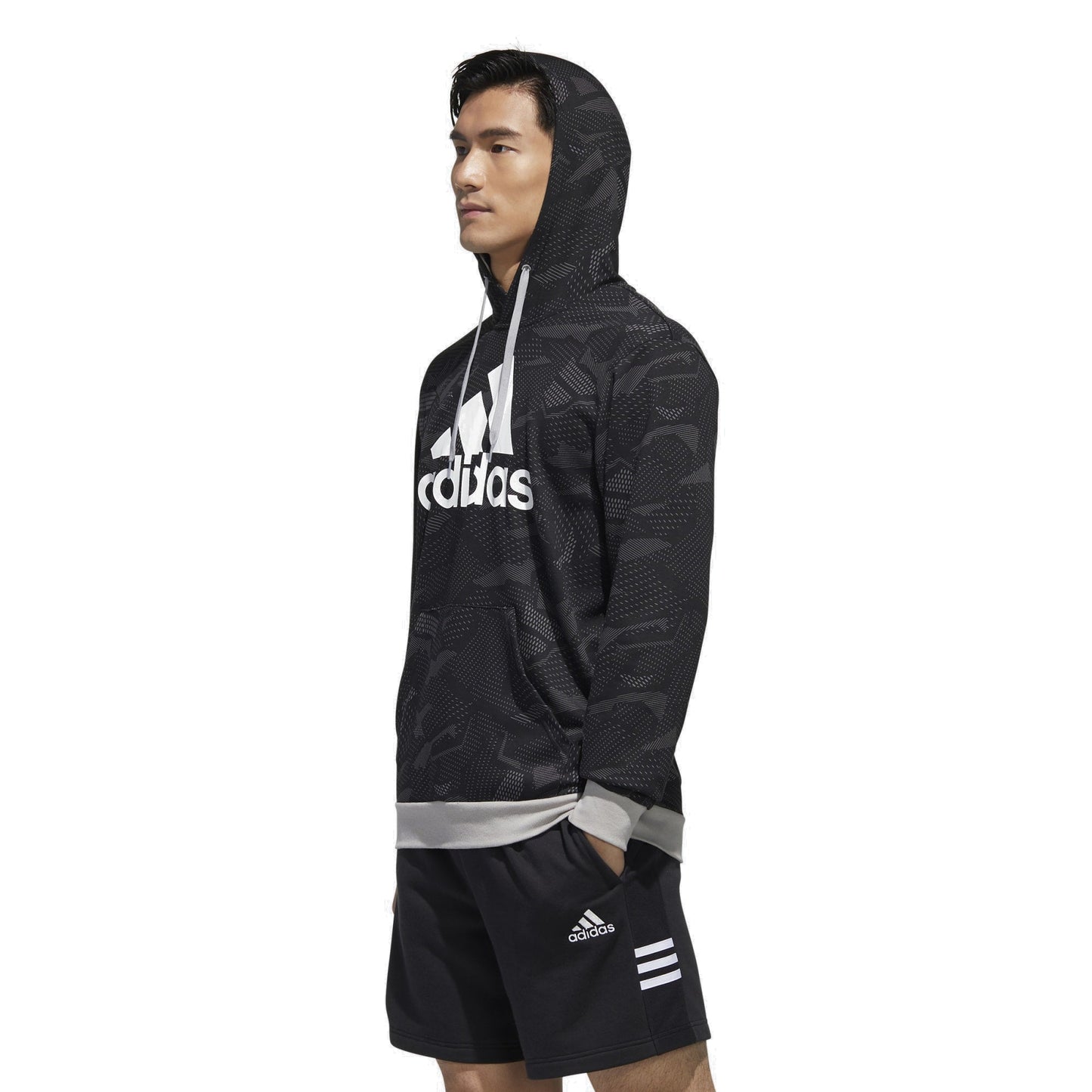 adidas Men's Essentials Aop Hoodie Sweaters