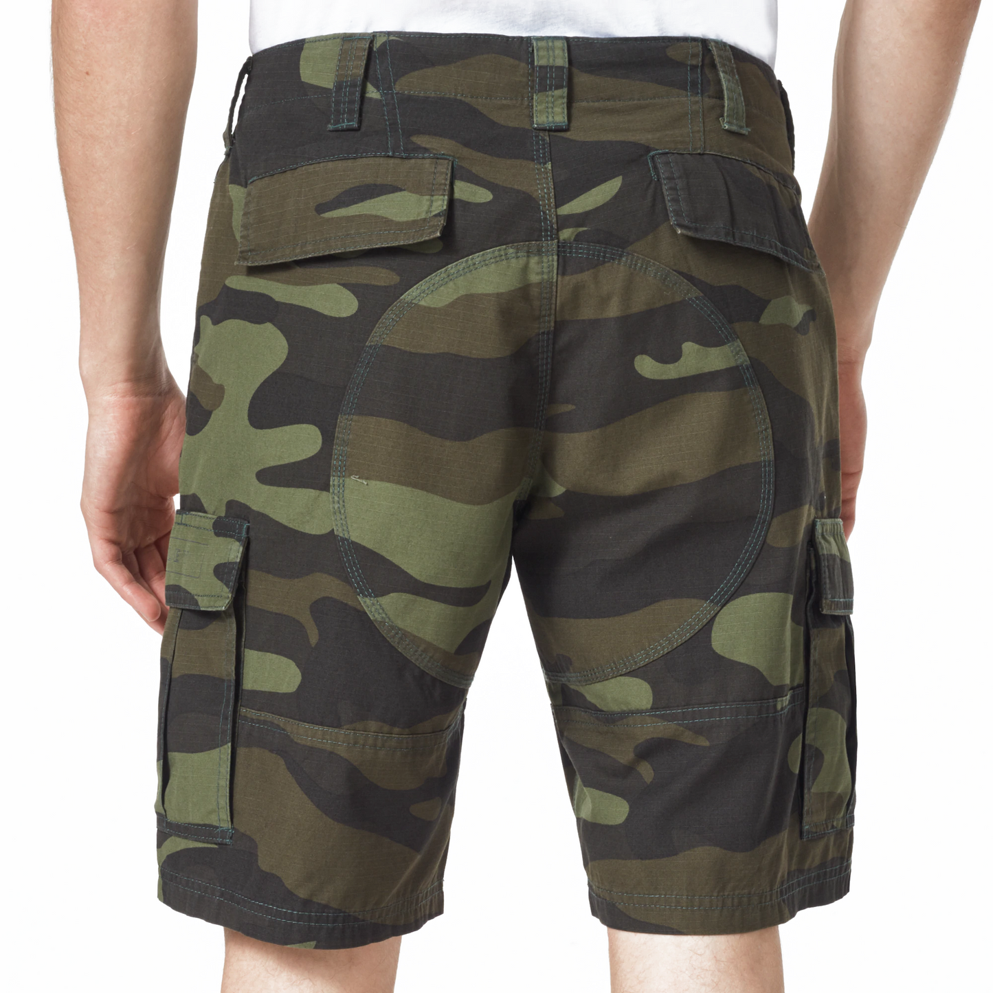 Oakley Men's Camo Commuter Cargo Short Shorts