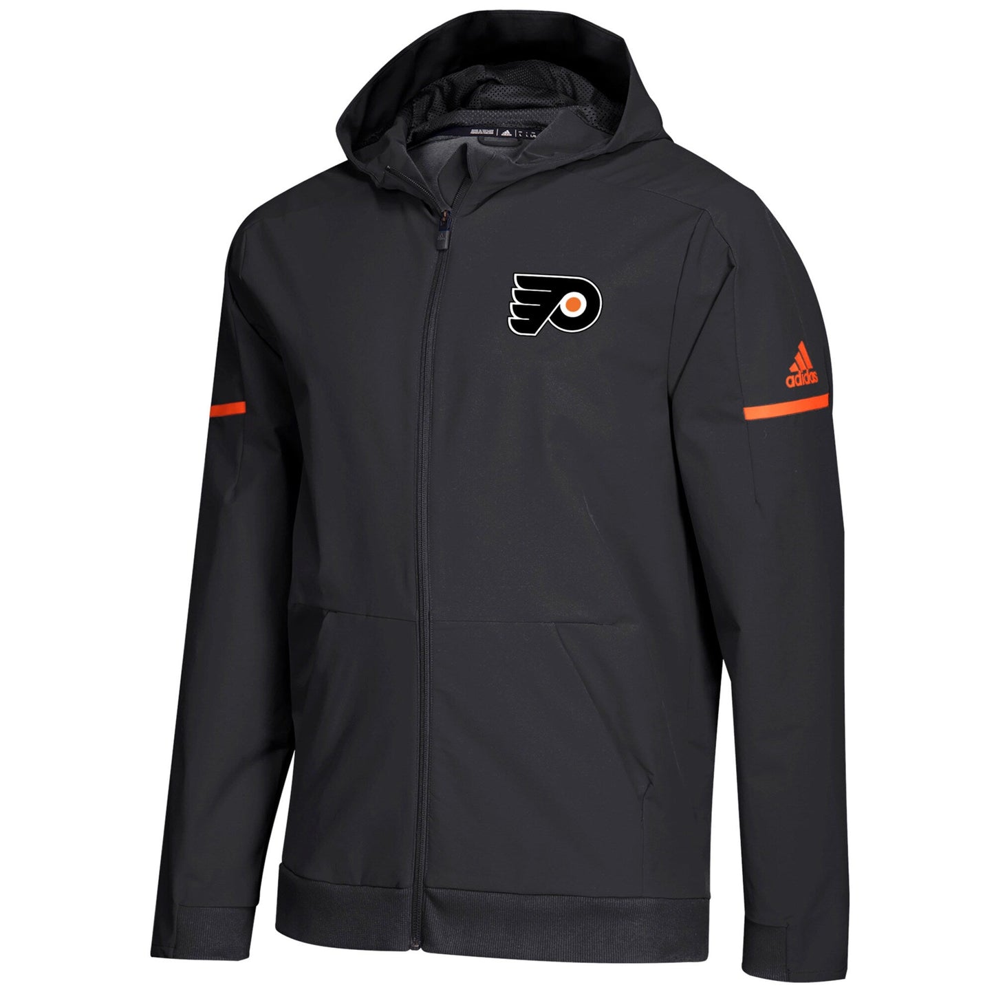 Men's adidas Nhl Philadelphia Flyers Woven Full Zip Hoodie