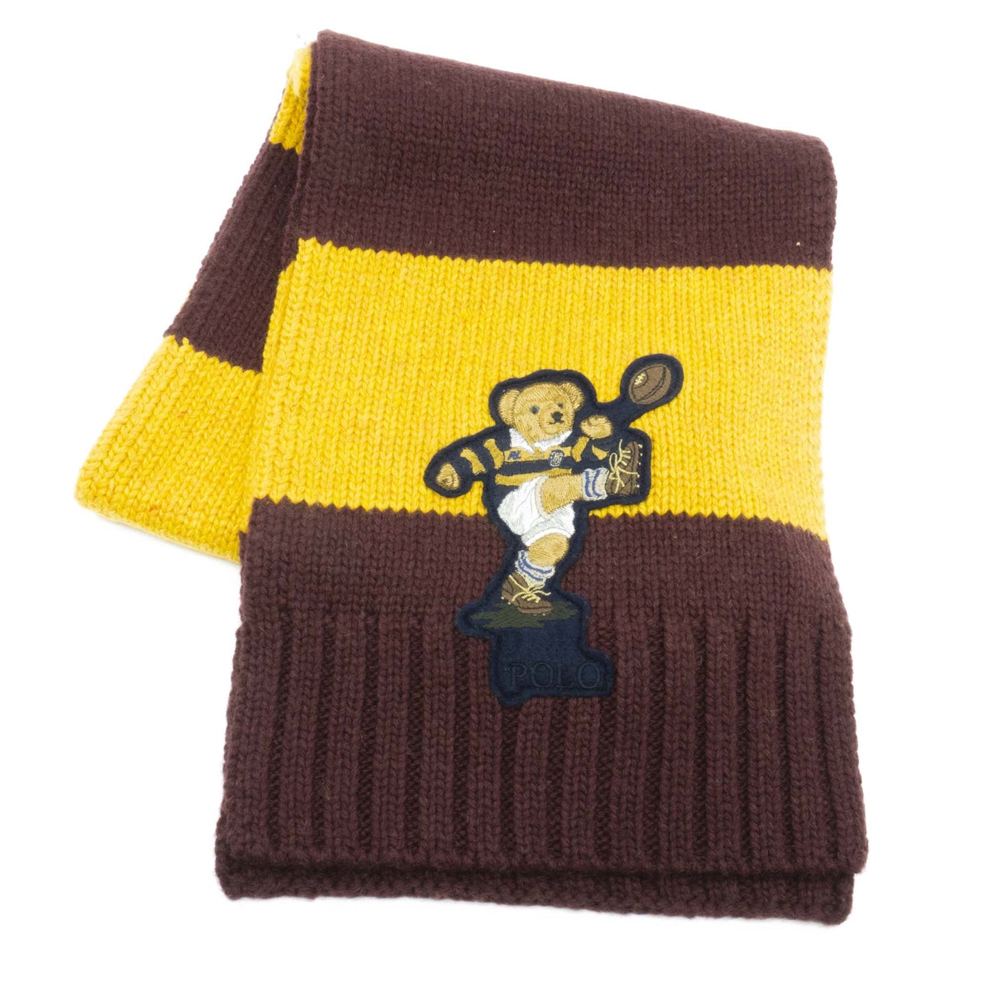 Polo Ralph Lauren Men's Colorblock Rugby Bear Scarf Kicker Polos