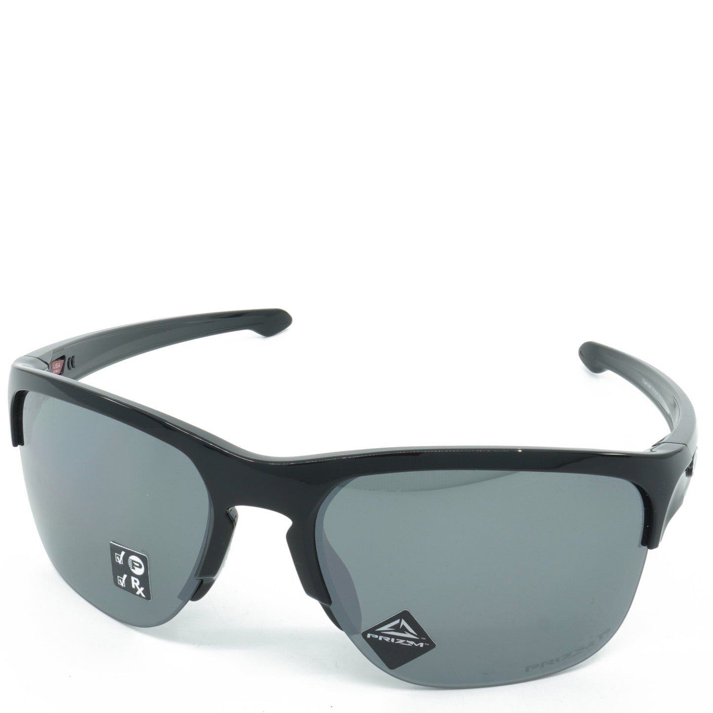 Men's Oakley Sliver Edge Polarized Sunglasses - Black/Prizm Black