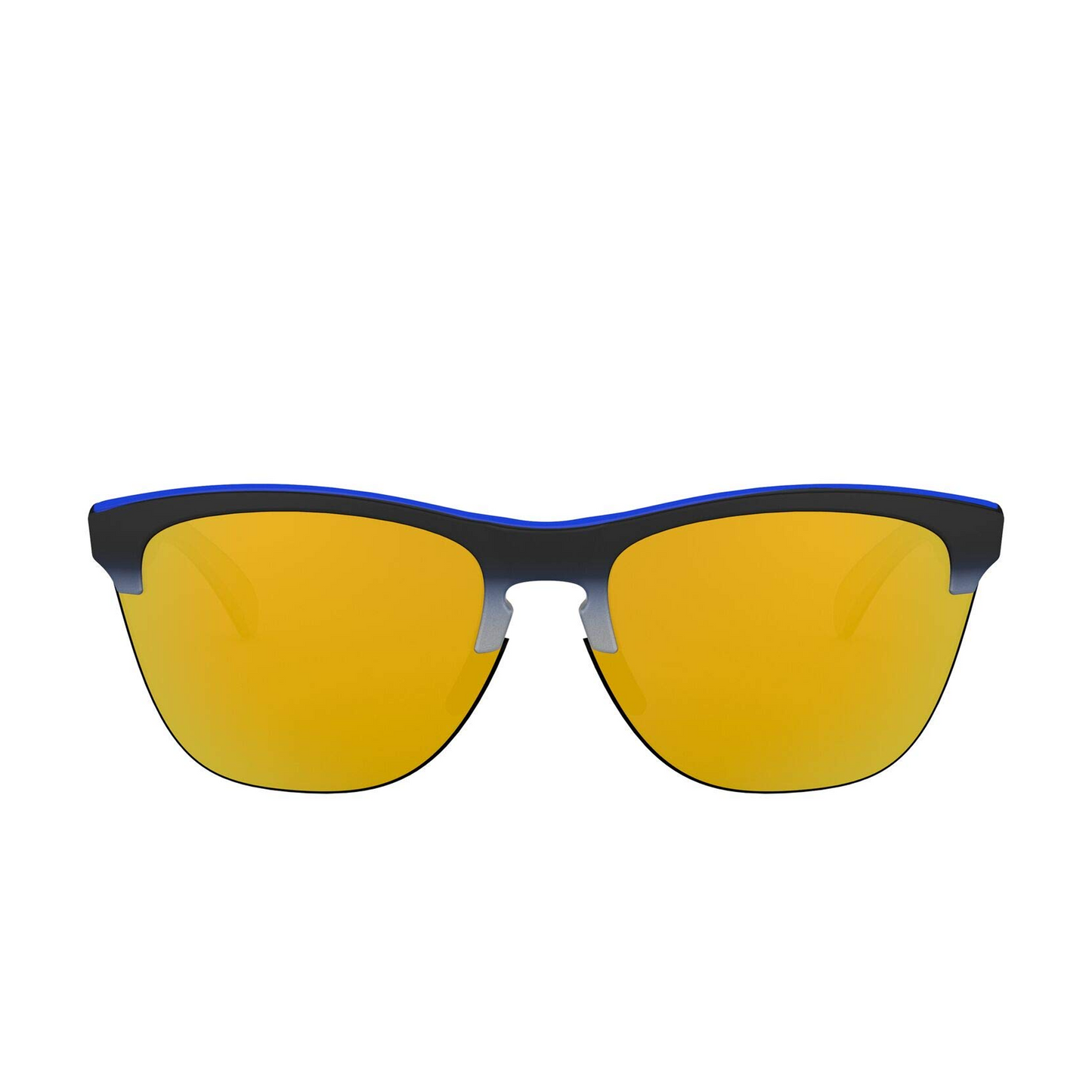 Men's Oakley Frogskins Lite Sunglasses - Black Fade/24K Iridium