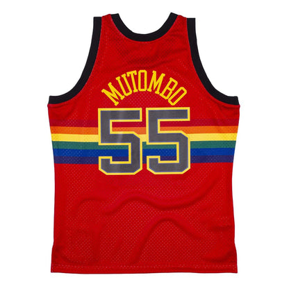 Mitchell & Ness Men's NBA Reload Swingman Jersey - Nuggets 1991 Dikembe Mutombo