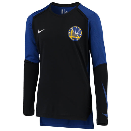 Nike Men's NBA Golden State Warriors Dri-Fit Long Sleeve Shirt