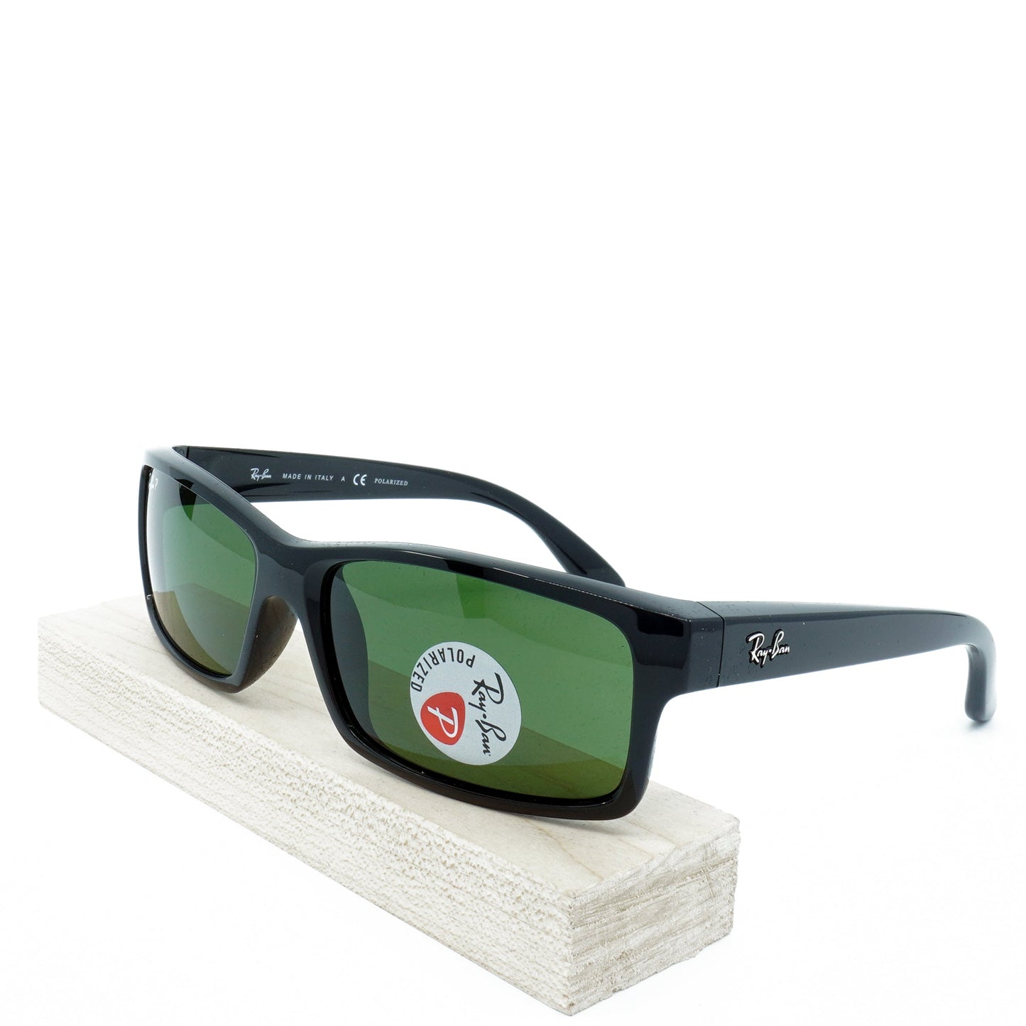 Men's Ray-Ban Rectangular Polarized Sunglasses