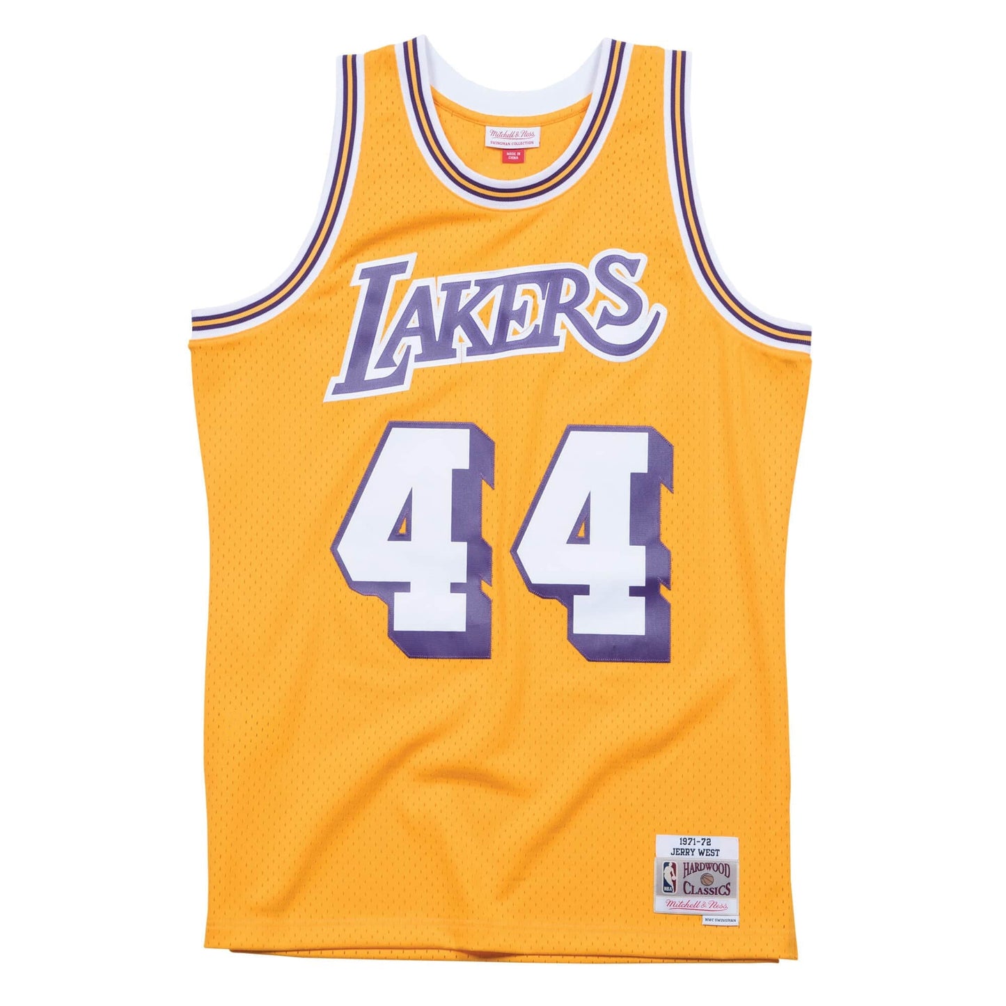 Men's Mitchell & Ness NBA Swingman Jersey Los Angeles Lakers 71-72 Jerry West