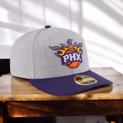 New Era Men's NBA Low Profile Authentic 59Fifty Suns