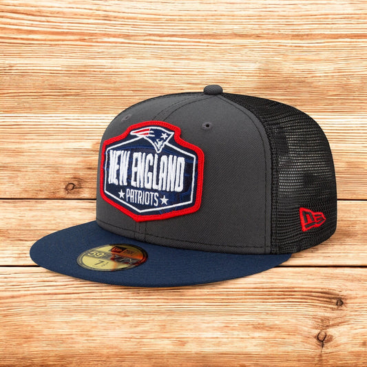 New Era Men's NFL 2021 Draft 59Fifty Fitted Patriots