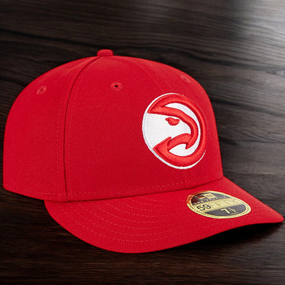 New Era Men's NBA 5950 Team Low Profile Fitted Hawks