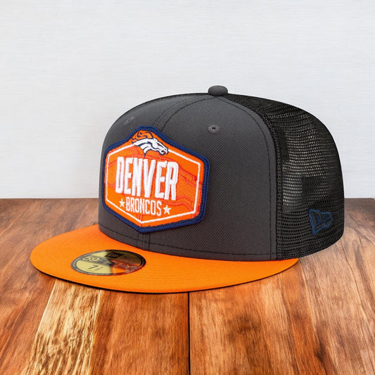 New Era Men's NFL Authentic 2021 Draft 59Fifty Fitted Broncos