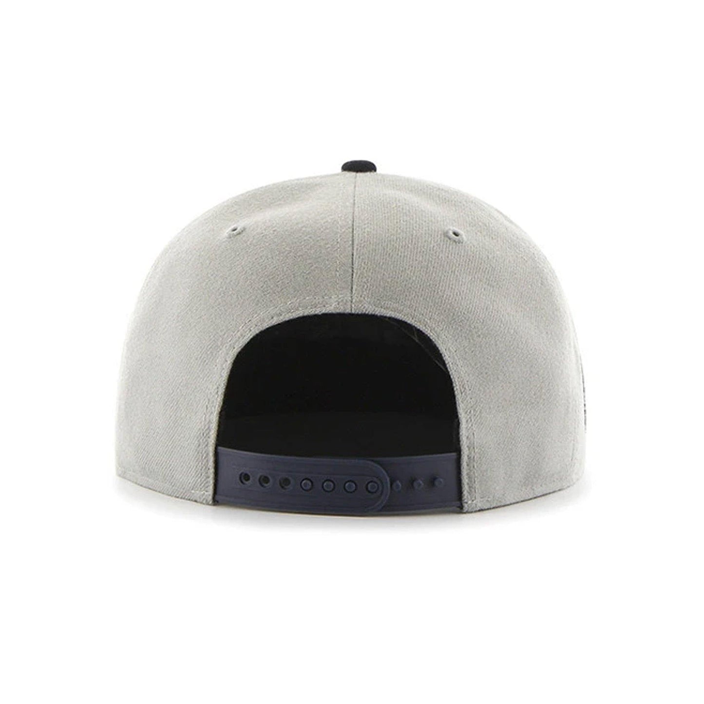 Mens 47 Brand NY Yankees Captain Snapback - Grey/Black - sneakAR