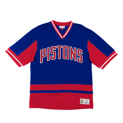 Mitchell & Ness Men's NBA Final Seconds V-Neck Detroit Pistons