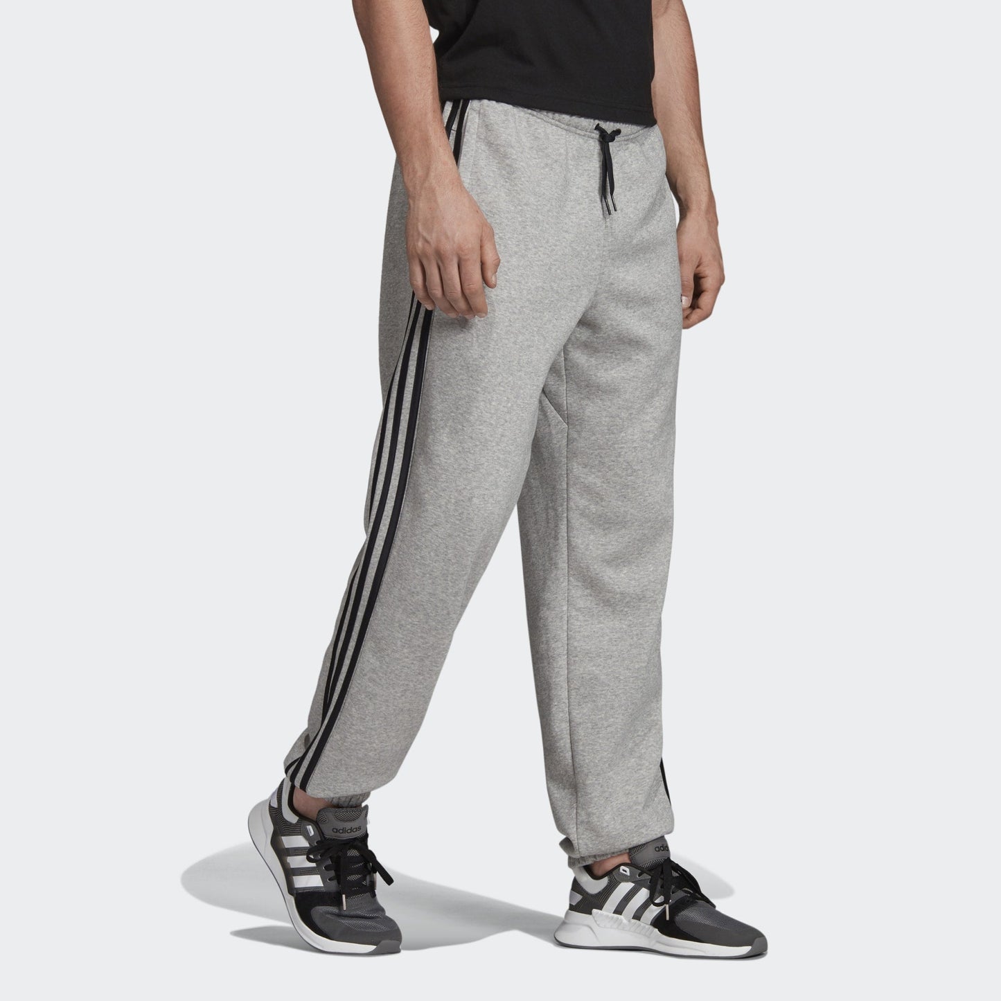 Men's adidas Essentials 3 Stripes Fleece Pants